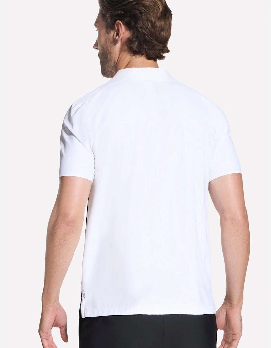 Skechers Skechers Ace Tour Polo Polyester Men's White Polo Shirt