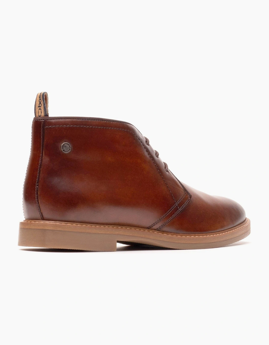 Base London Carlton Leather Men's Tan Ankle Boots