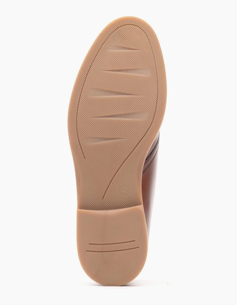Base London Carlton Leather Men's Tan Ankle Boots