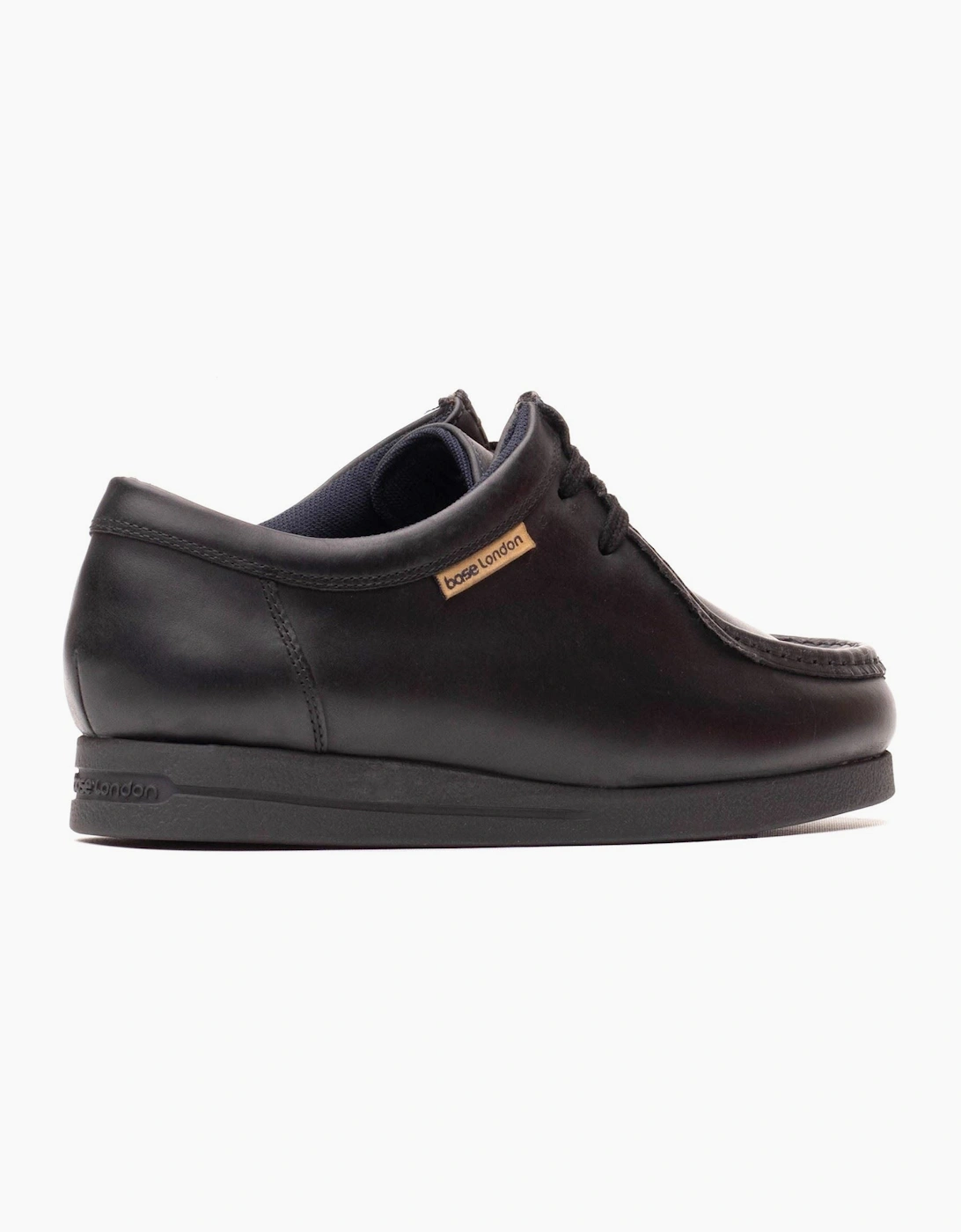 Base London Koko Leather Men's Black Moccasins Shoes