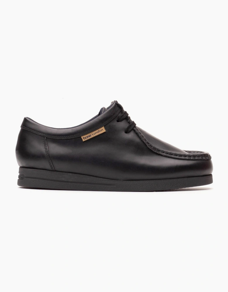 Base London Koko Leather Men's Black Moccasins Shoes