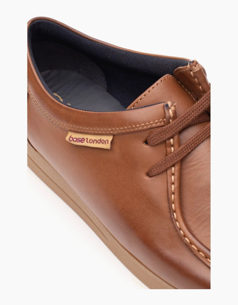 Base London Koko Leather Men's Tan Moccasins Shoes
