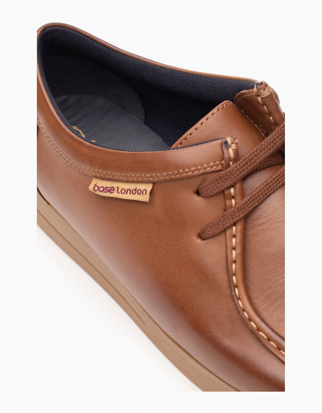 Base London Koko Leather Men's Tan Moccasins Shoes