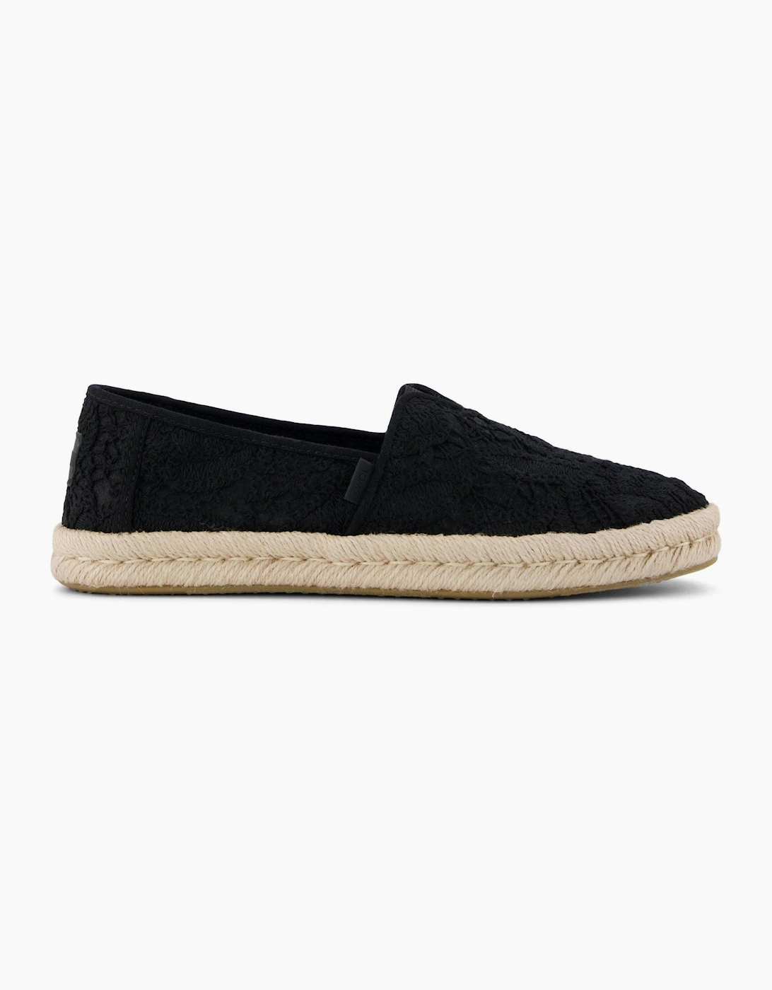 TOMS Alpargata Rope 2.0 Shoe Cotton Women's Black Espadrilles