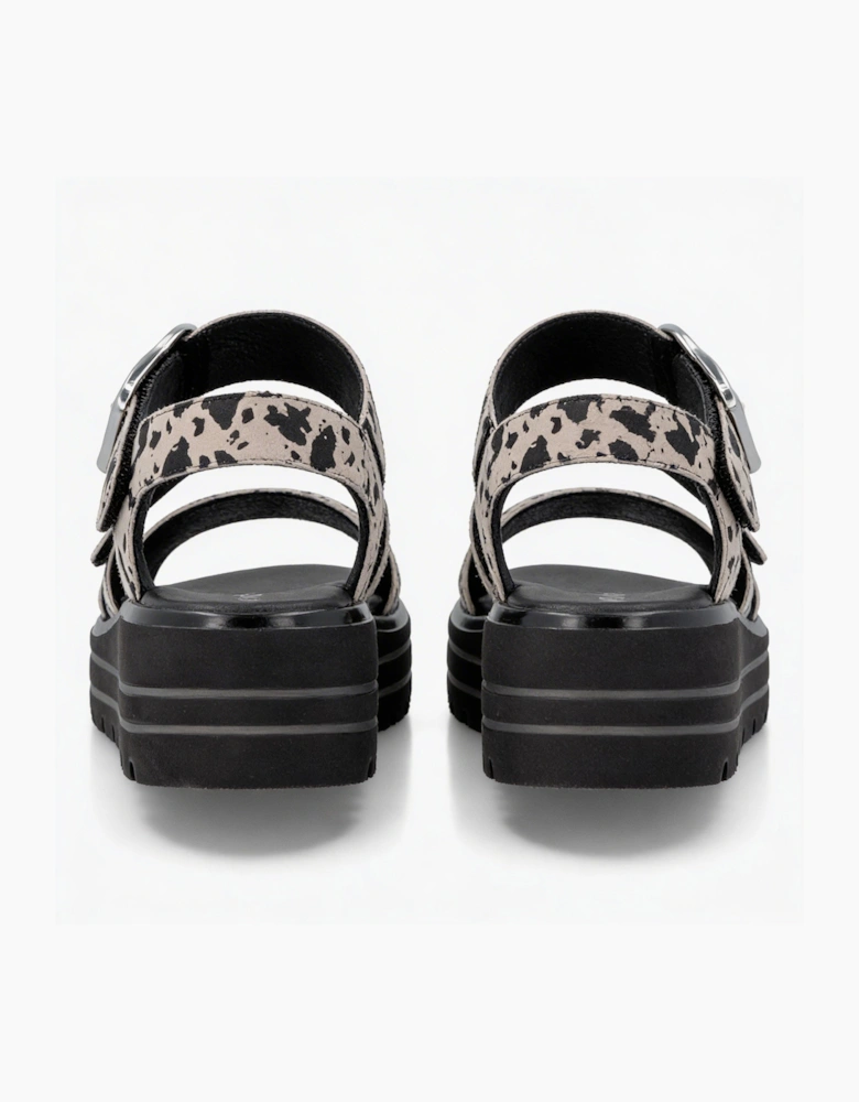 Remonte D3N50 Womens Ankle Strap Sandals Multi