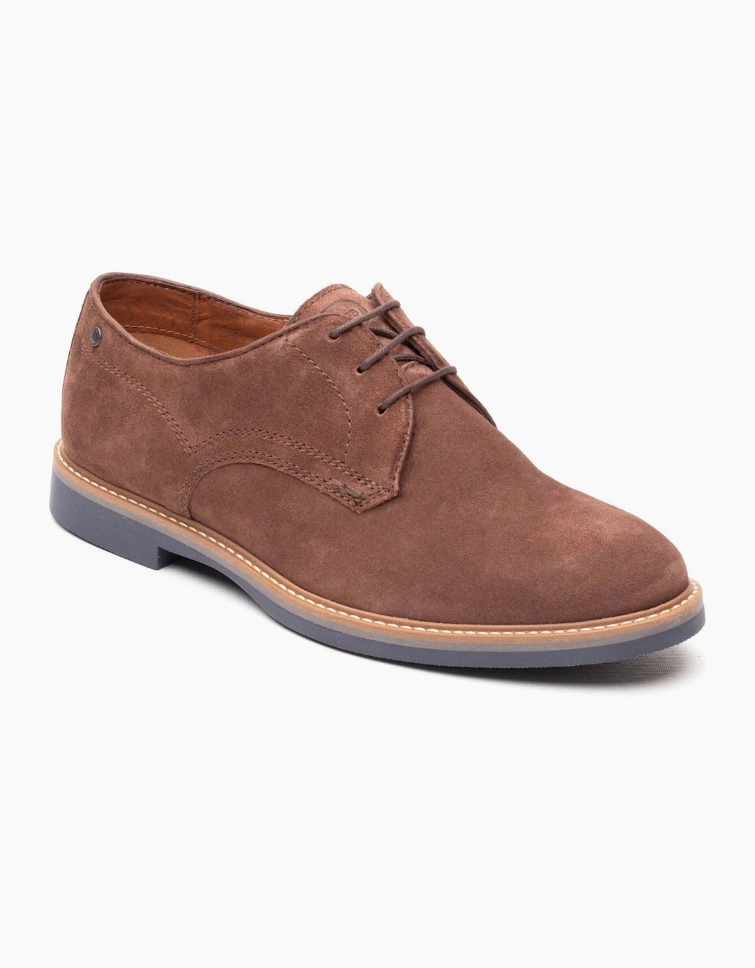 Base London Strand Leather Men's Brown Lace-Up Shoes, 7 of 6