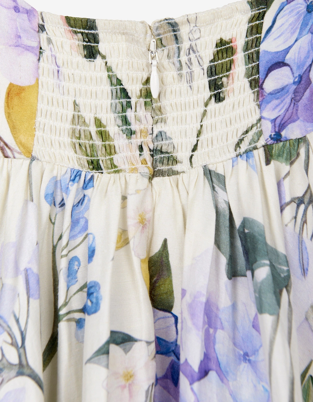 Maison Ava Girls Victoria Floral Occasion Dress in Ivory