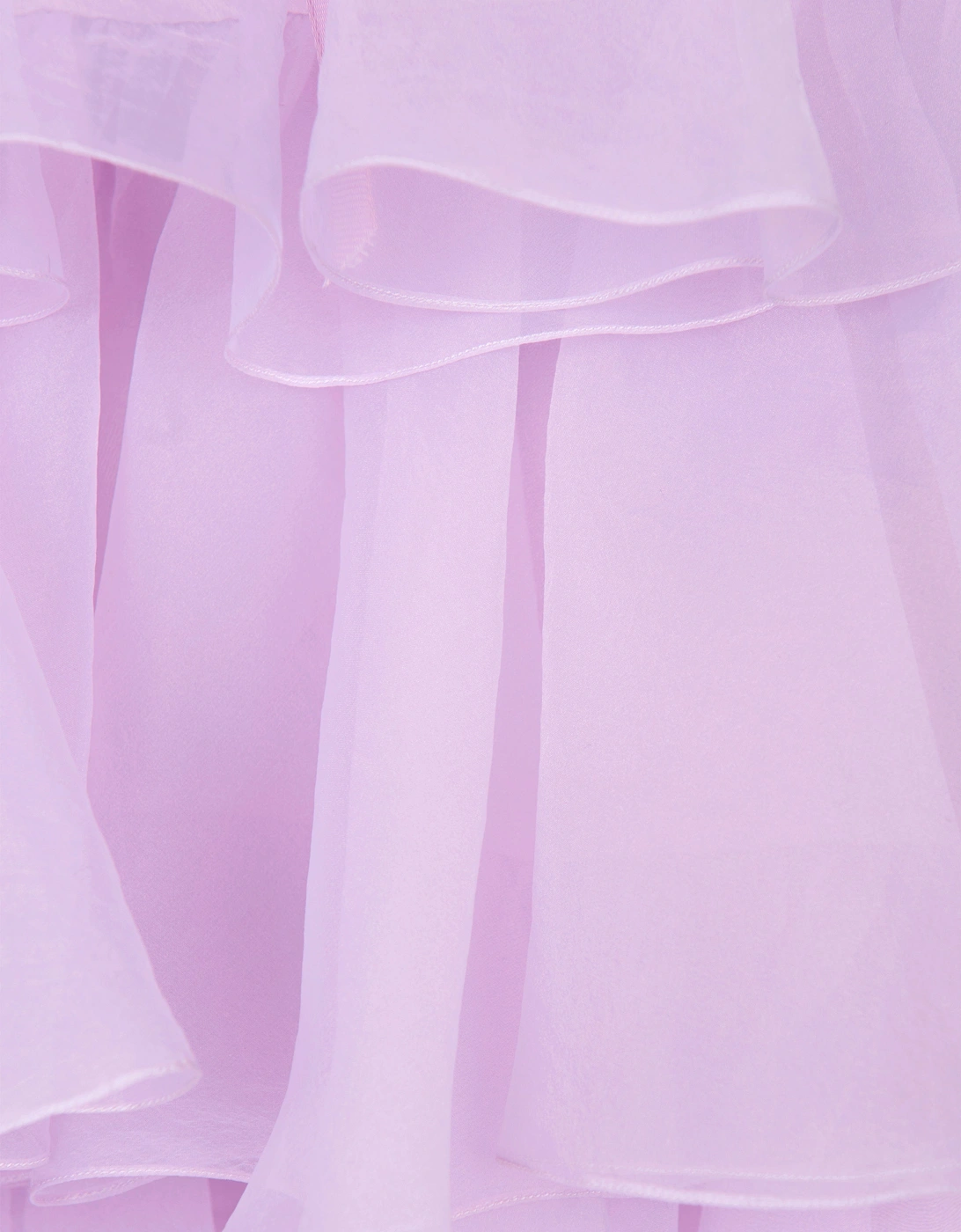 Maison Ava Girls ILara Ruffle Occasion Dress in Purple