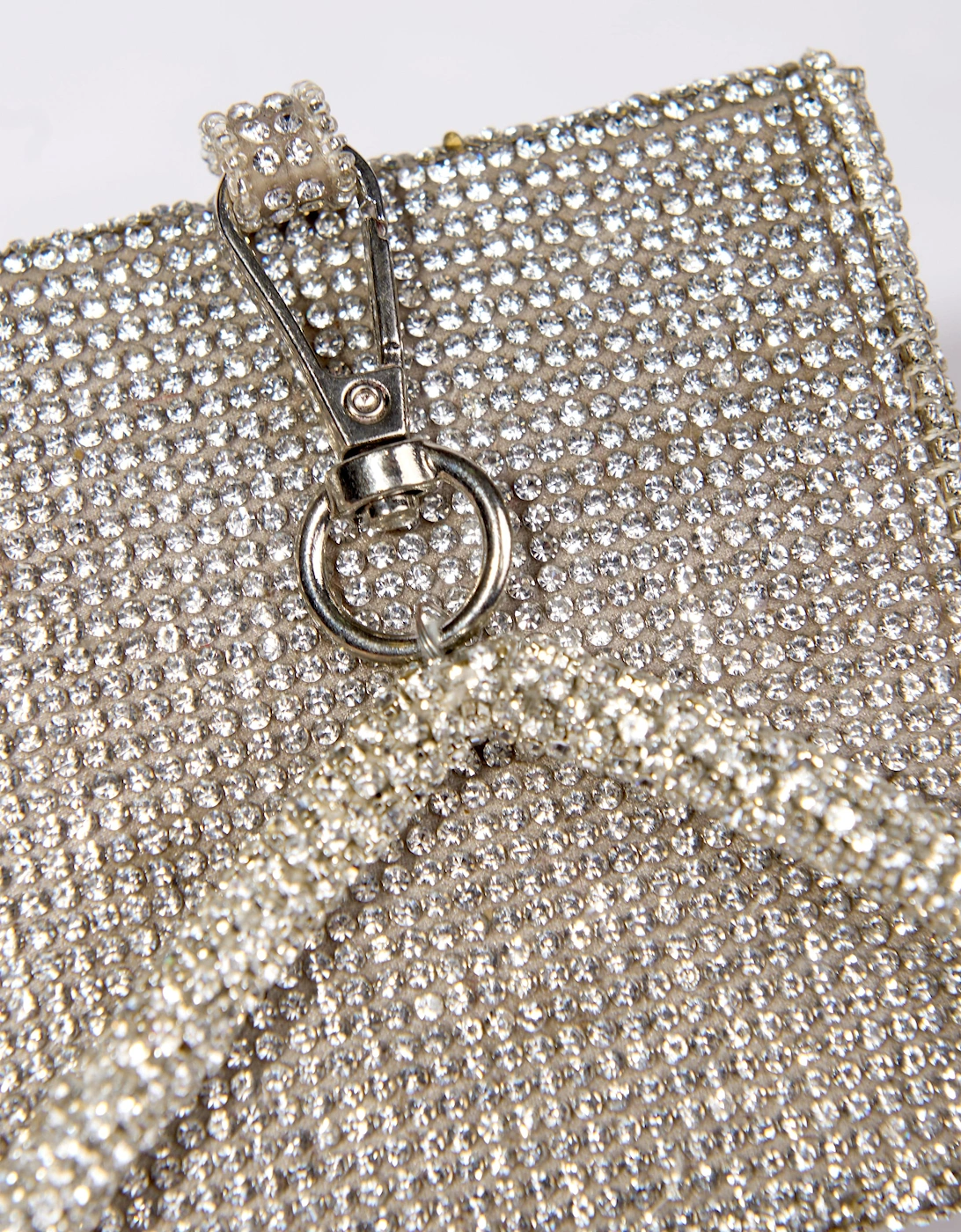 Maison Ava Girls Triangle Handbag in Silver (8cm)