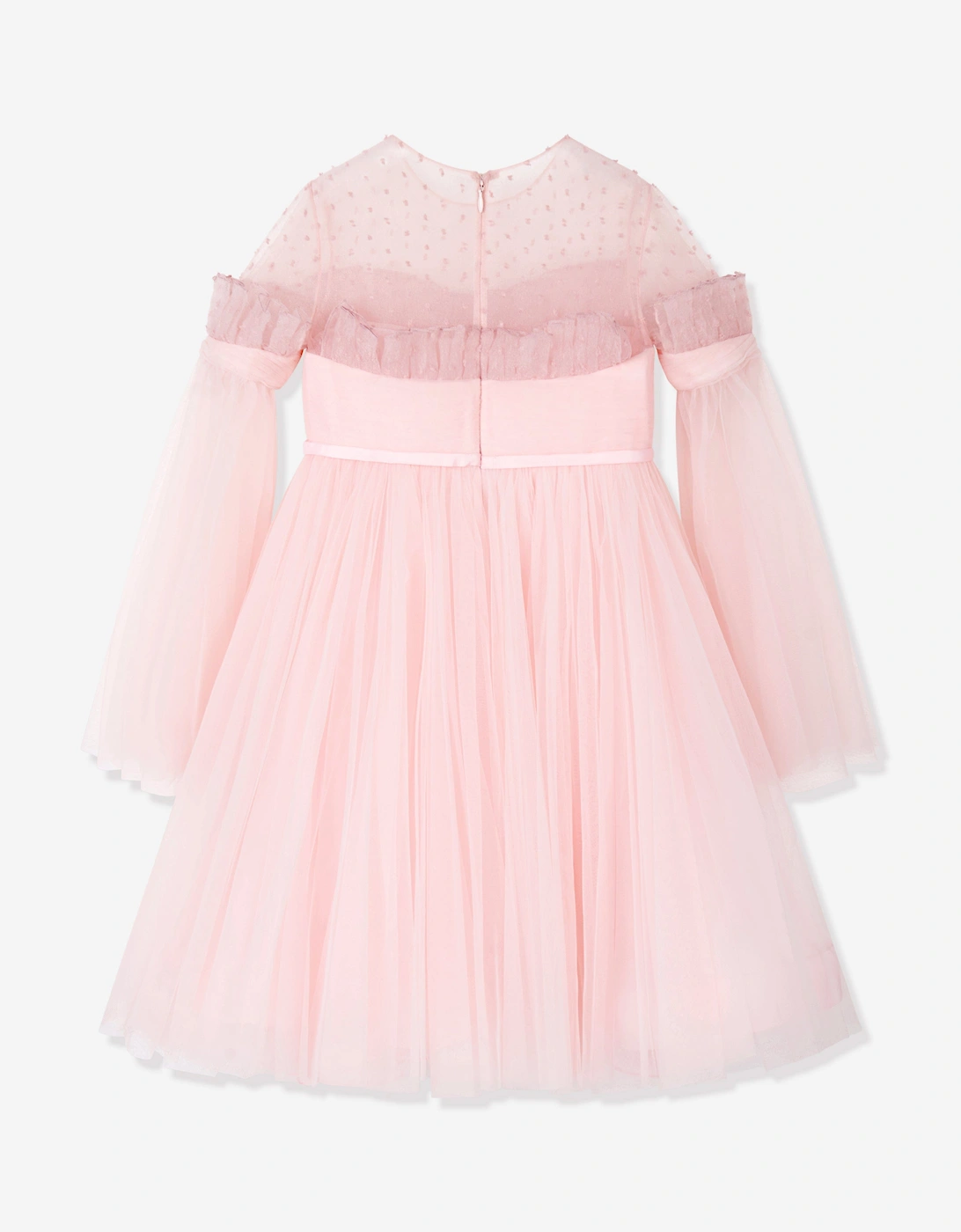Maison Ava Girls Rafaella Occasion Dress in Pink