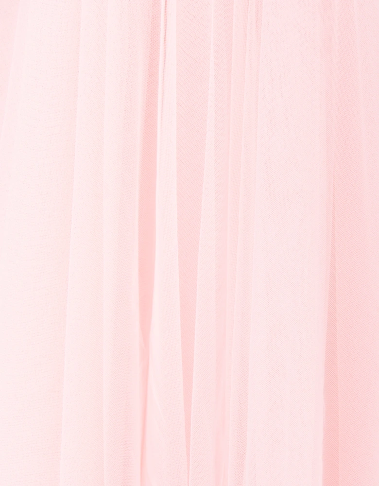 Maison Ava Girls Rafaella Occasion Dress in Pink