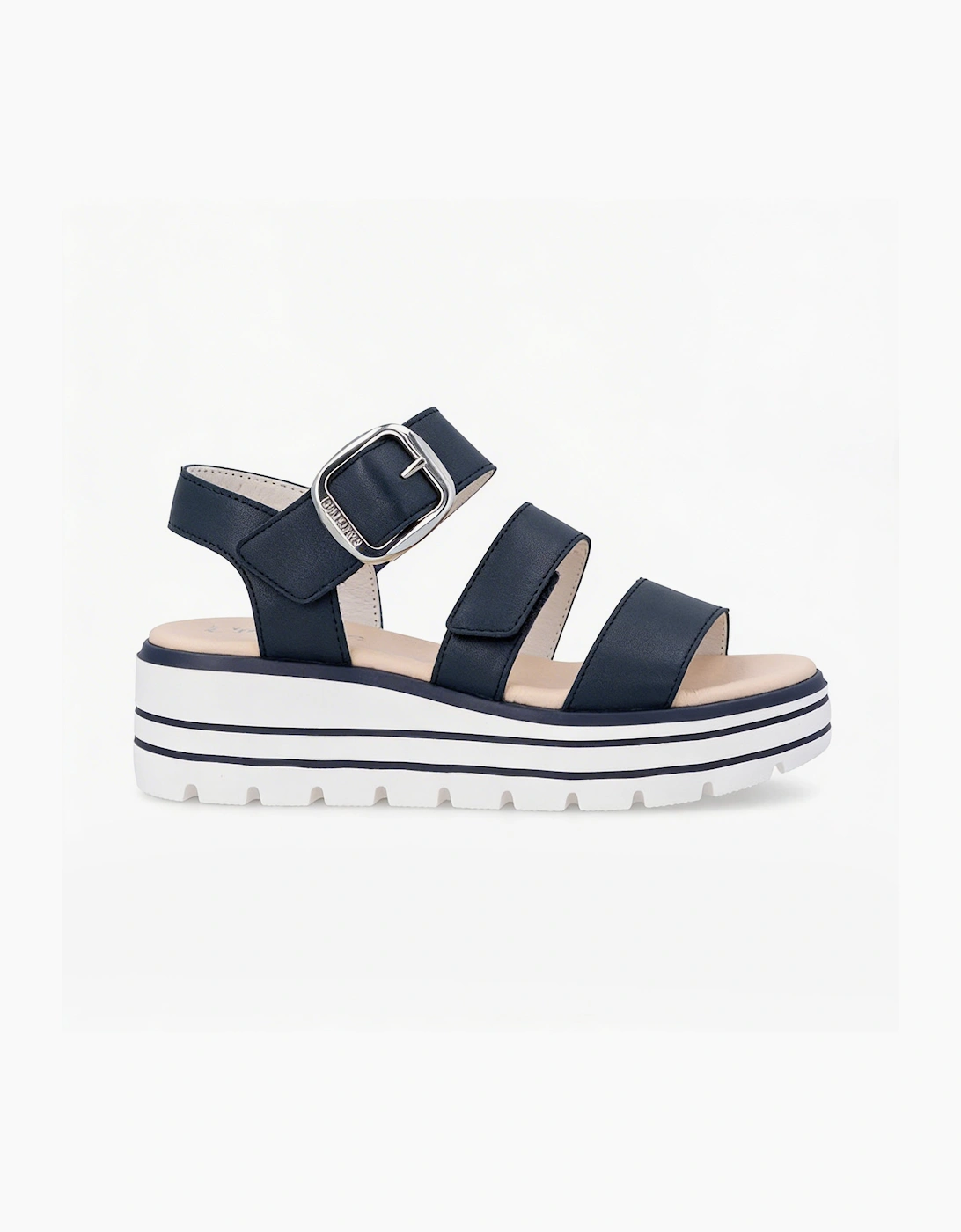 Remonte D3N50 Womens Ankle Strap Sandals Blue