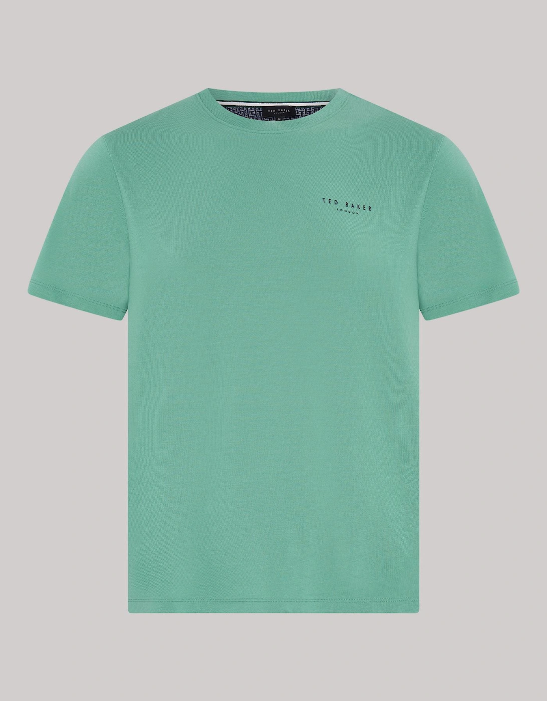 Modal T Shirt And Short Set Mens Loungewear Mint