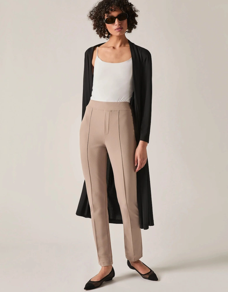 Cigarette Trousers Taupe