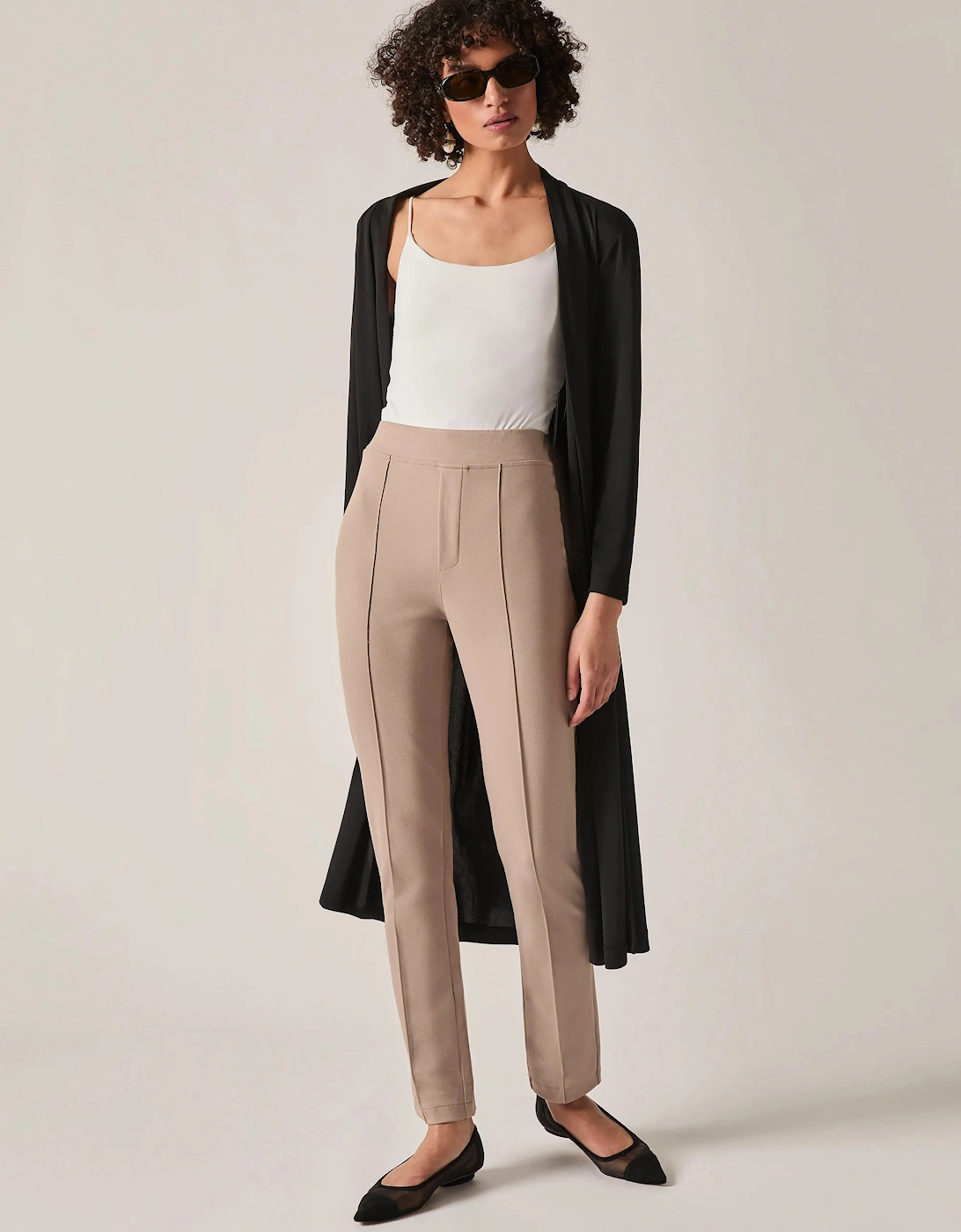 Cigarette Trousers Taupe, 7 of 6