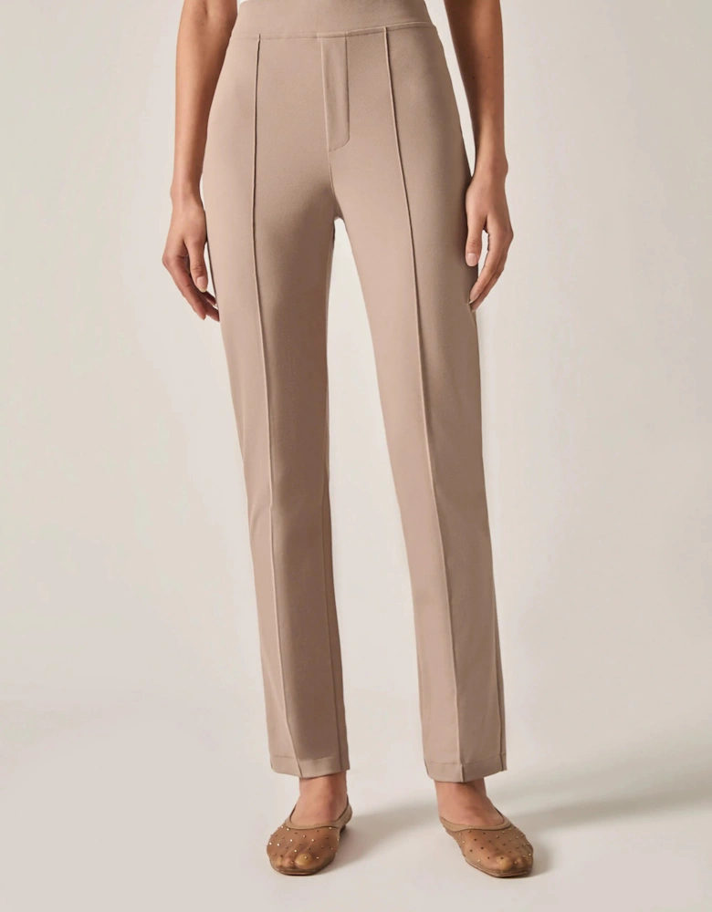 Cigarette Trousers Taupe