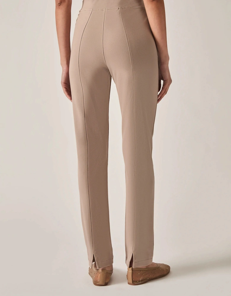 Cigarette Trousers Taupe
