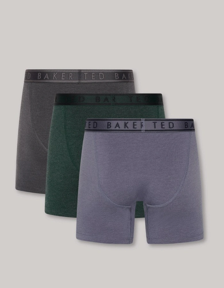 3-Pack Cotton Fashion Boxer Brief Mens Briefs Multicoloured
