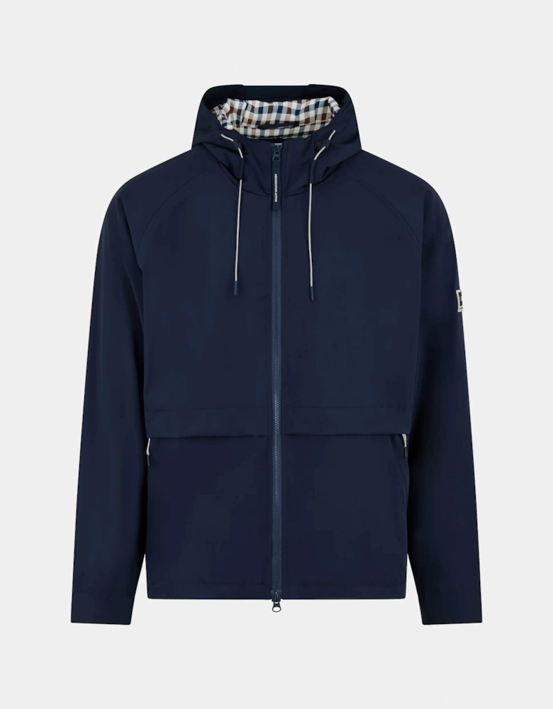 Aquascutum Mens Shell SP Hooded Jacket - Navy 11