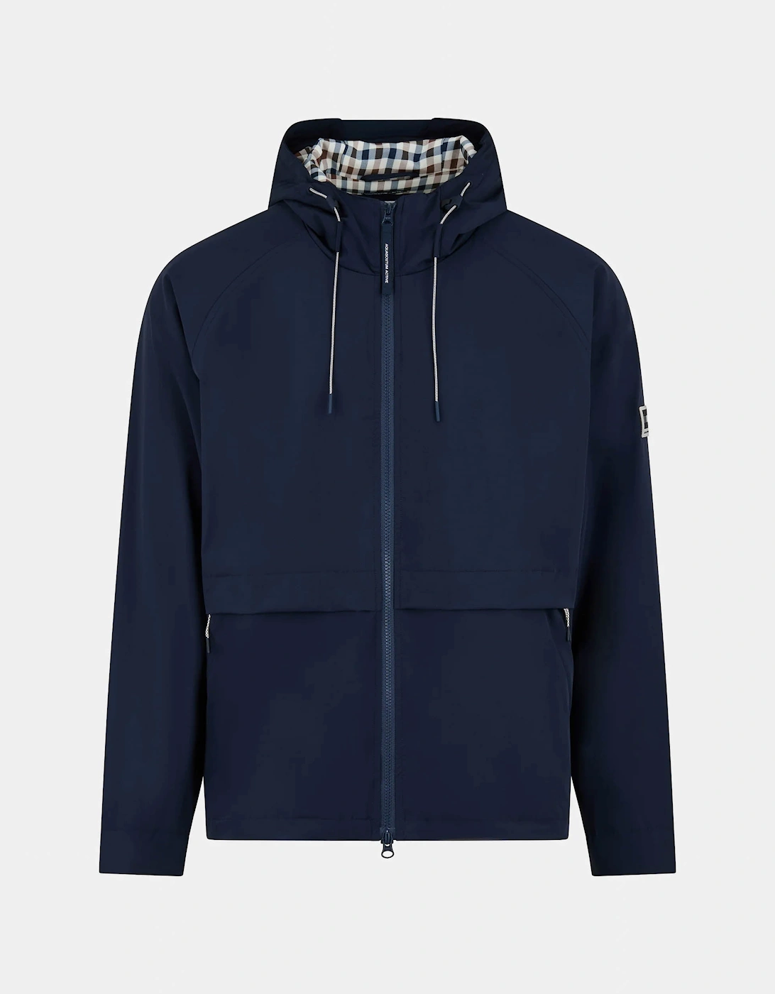 Aquascutum Mens Shell SP Hooded Jacket - Navy 11