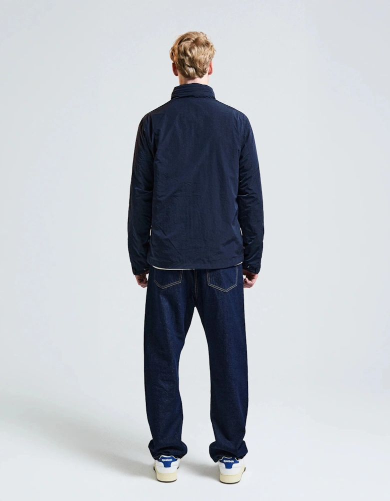 Aquascutum Mens Lamina Mock Neck Jacket - Navy 11