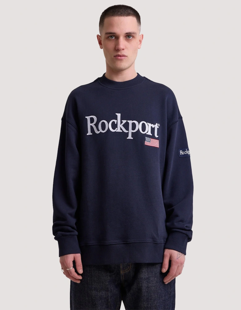 Relaxed Fit New England Logo Sweatshirt