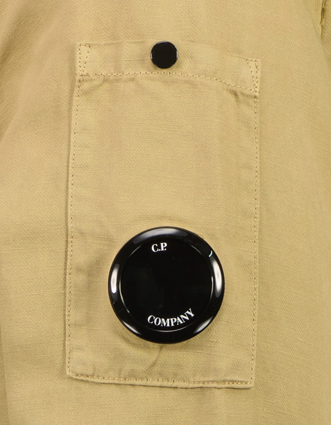Cotton/Linen Lens Overshirt
