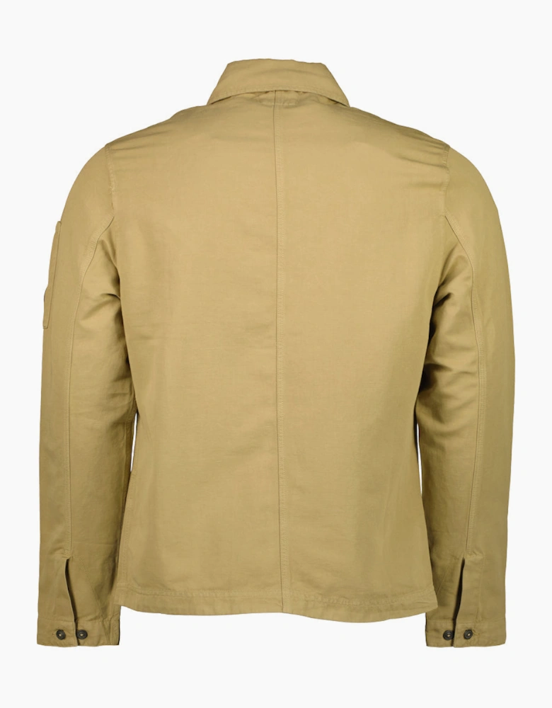 Cotton/Linen Lens Overshirt