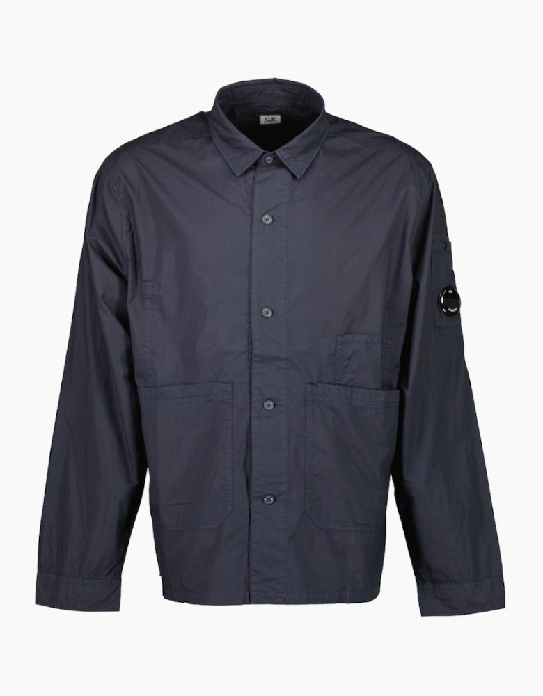 Popeline Lens Overshirt