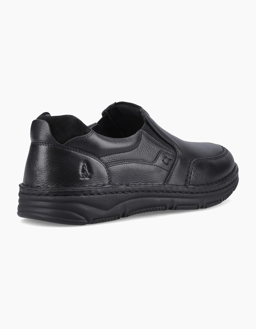 Hush Puppies FANCO SLIP ON Mens Casual Shoes Black