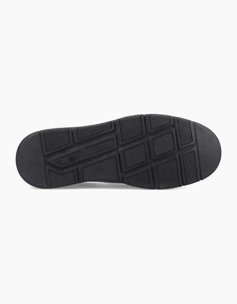 Hush Puppies FANCO SLIP ON Mens Casual Shoes Black