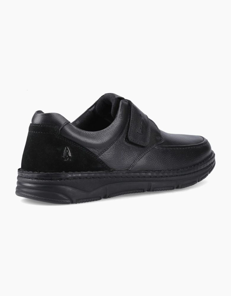 Hush Puppies FORDE TOUCH FASTENING Mens Casual Shoes Black