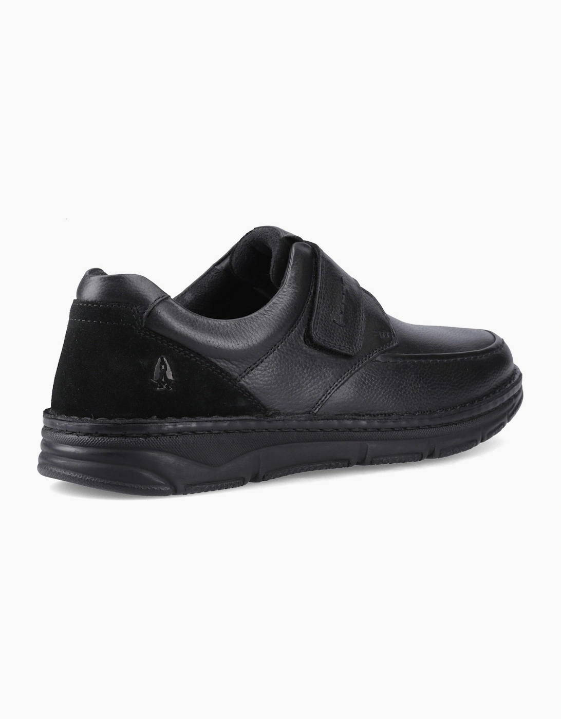 Hush Puppies FORDE TOUCH FASTENING Mens Casual Shoes Black