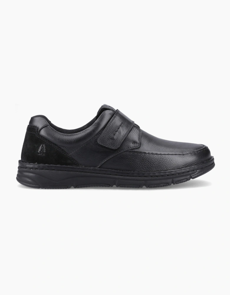 Hush Puppies FORDE TOUCH FASTENING Mens Casual Shoes Black