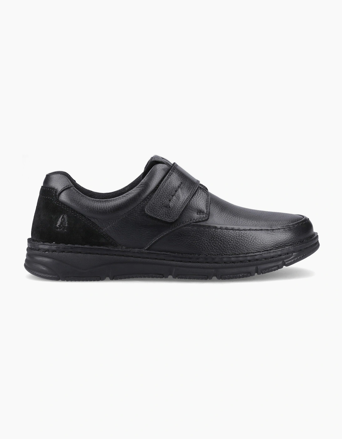 Hush Puppies FORDE TOUCH FASTENING Mens Casual Shoes Black, 6 of 5