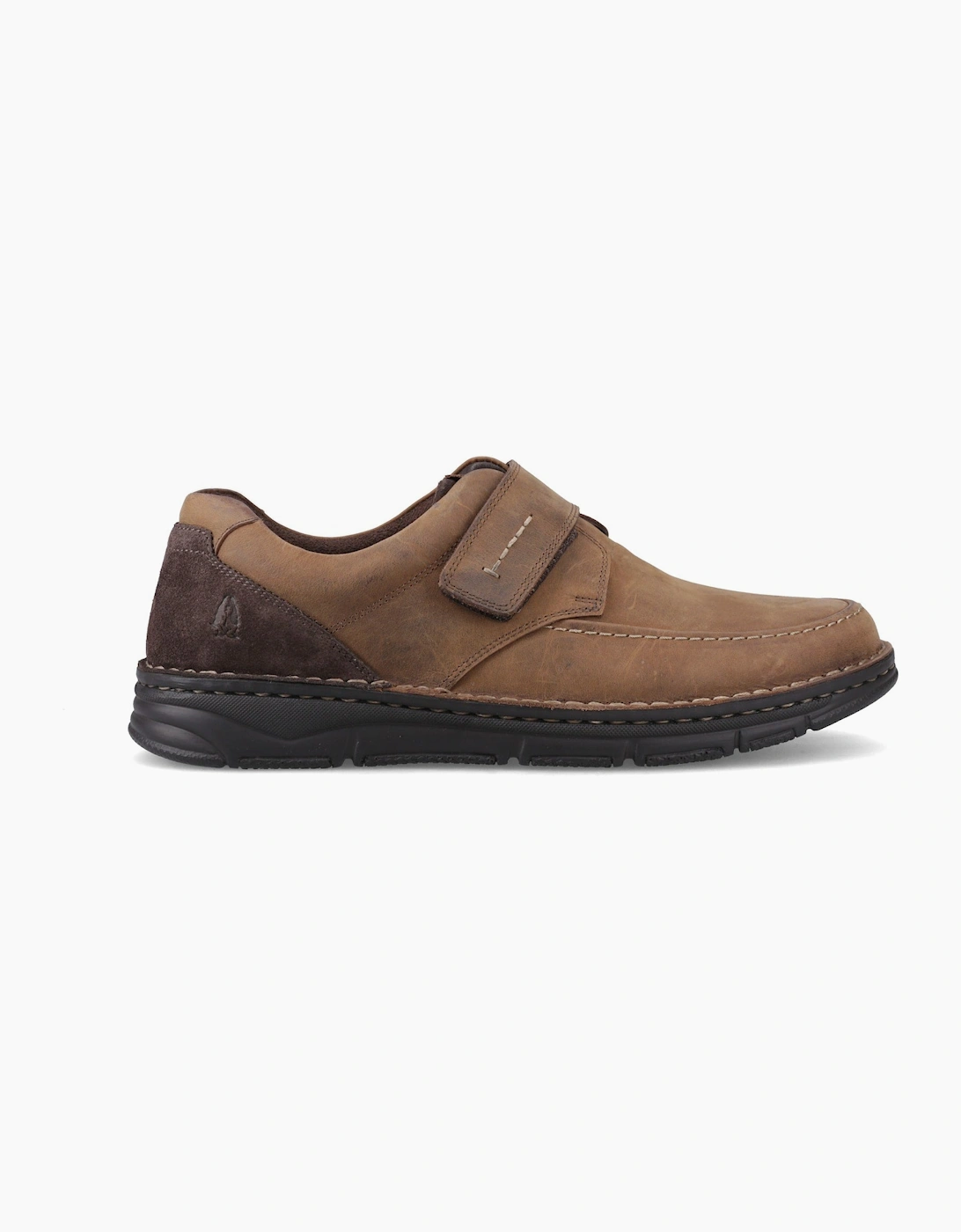 Hush Puppies FORDE TOUCH FASTENING Mens Casual Shoes Tan