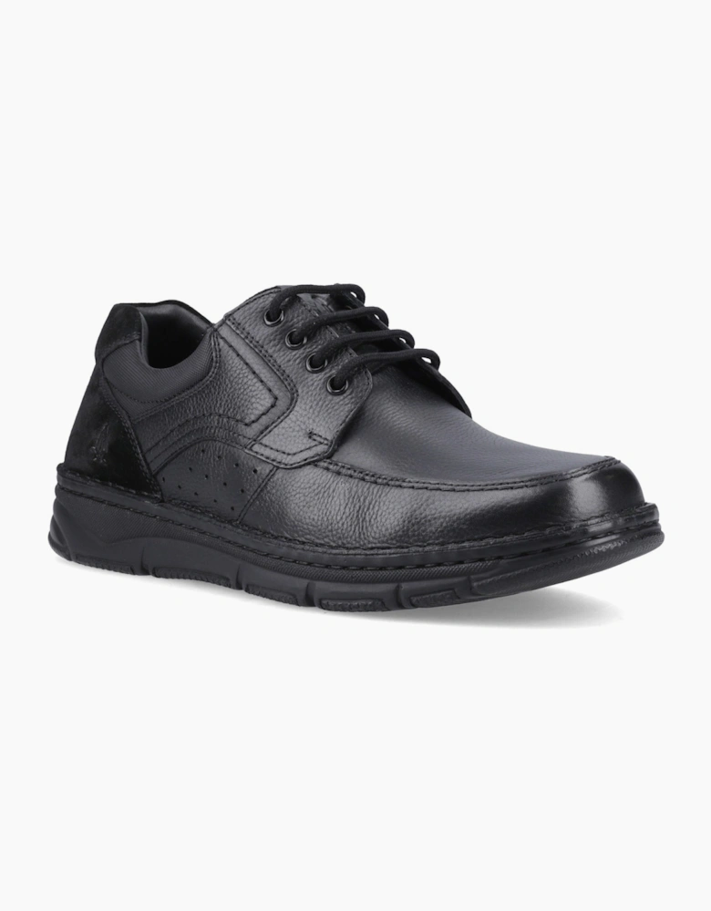 Hush Puppies FRANKLIN LACE UP SHOE Mens Casual Shoes Black