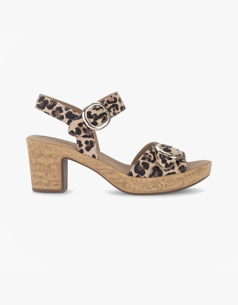 Gabor FANTASTICA Womens Ankle Strap Sandals Beige