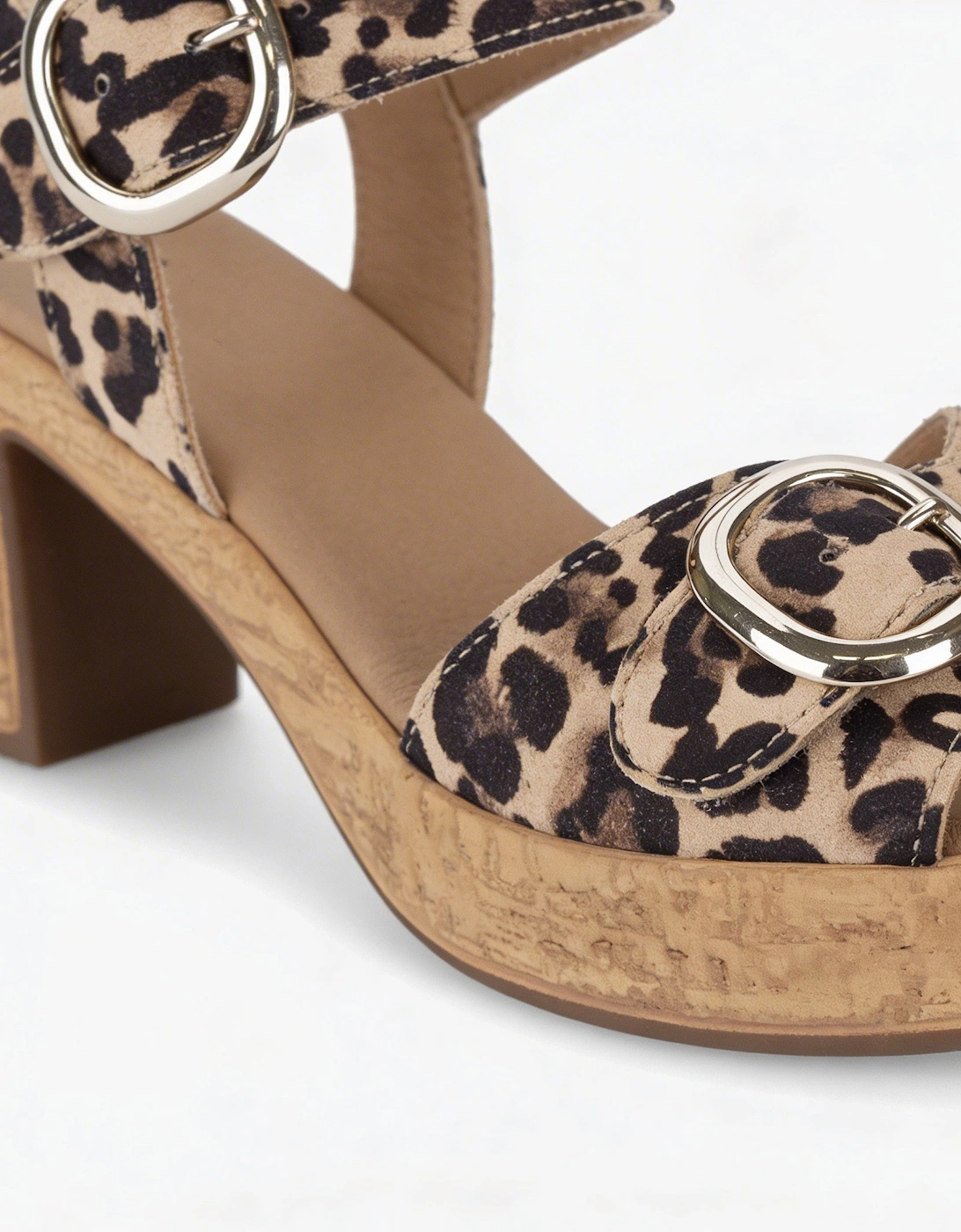 Gabor FANTASTICA Womens Ankle Strap Sandals Beige