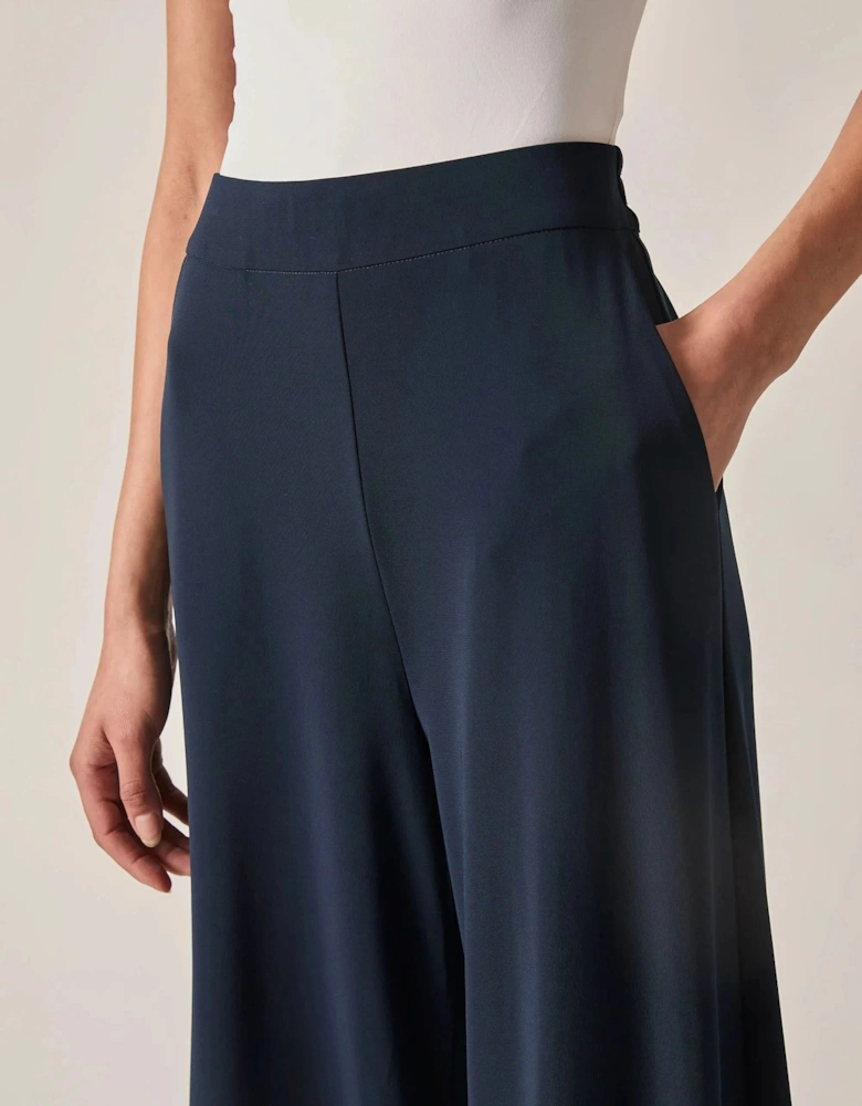 Navy Palazzo Pants