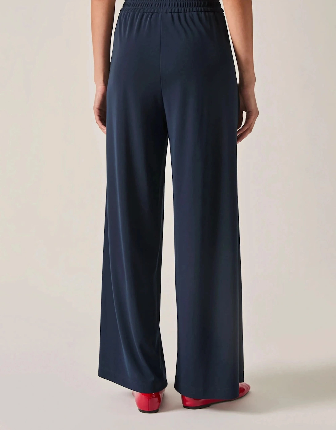 Navy Palazzo Pants