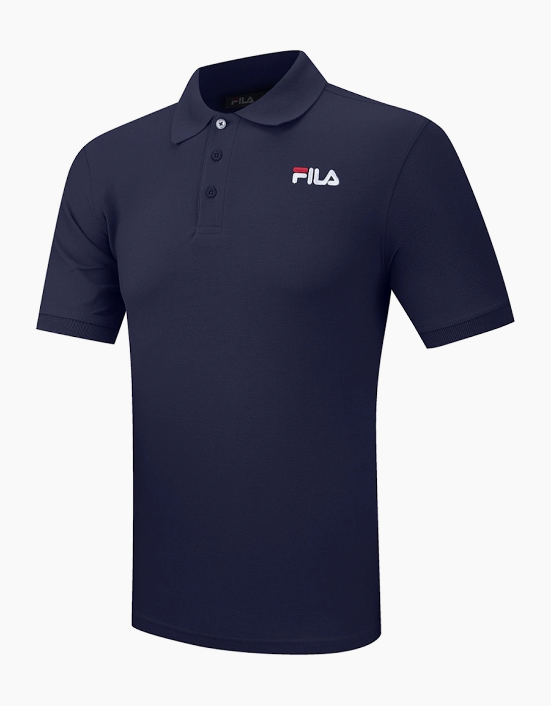 FILA Otis Graphic Polo Shirt Navy