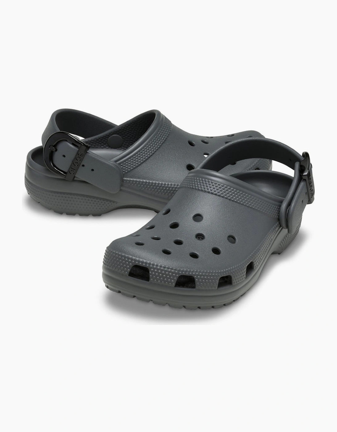 Classic Buckle Womens Clogs