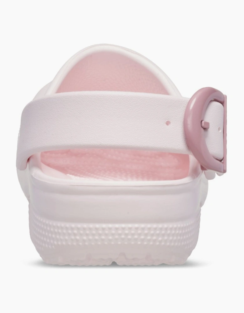 Classic Buckle Womens Clogs