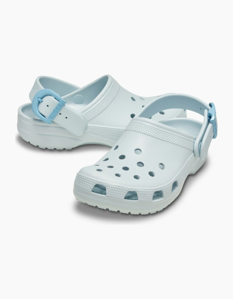 Classic Buckle Womens Clogs