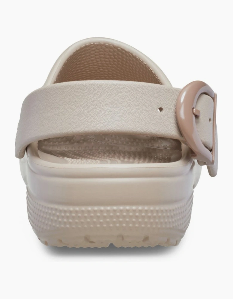 Classic Buckle Womens Clogs
