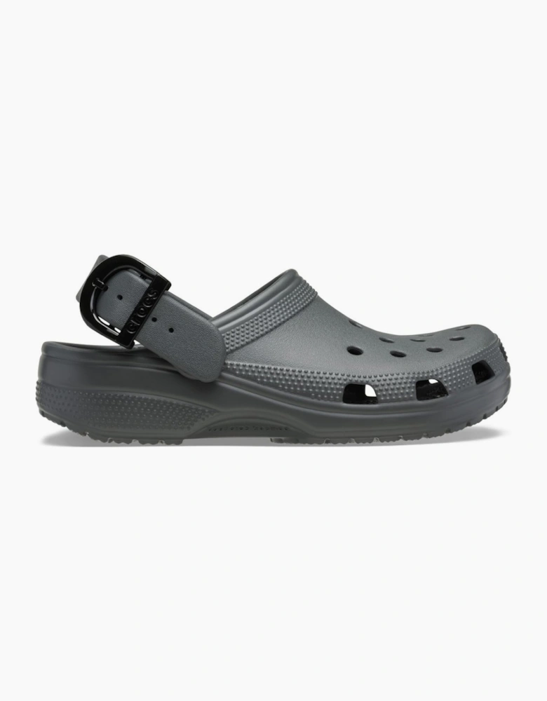 Classic Buckle Womens Clogs