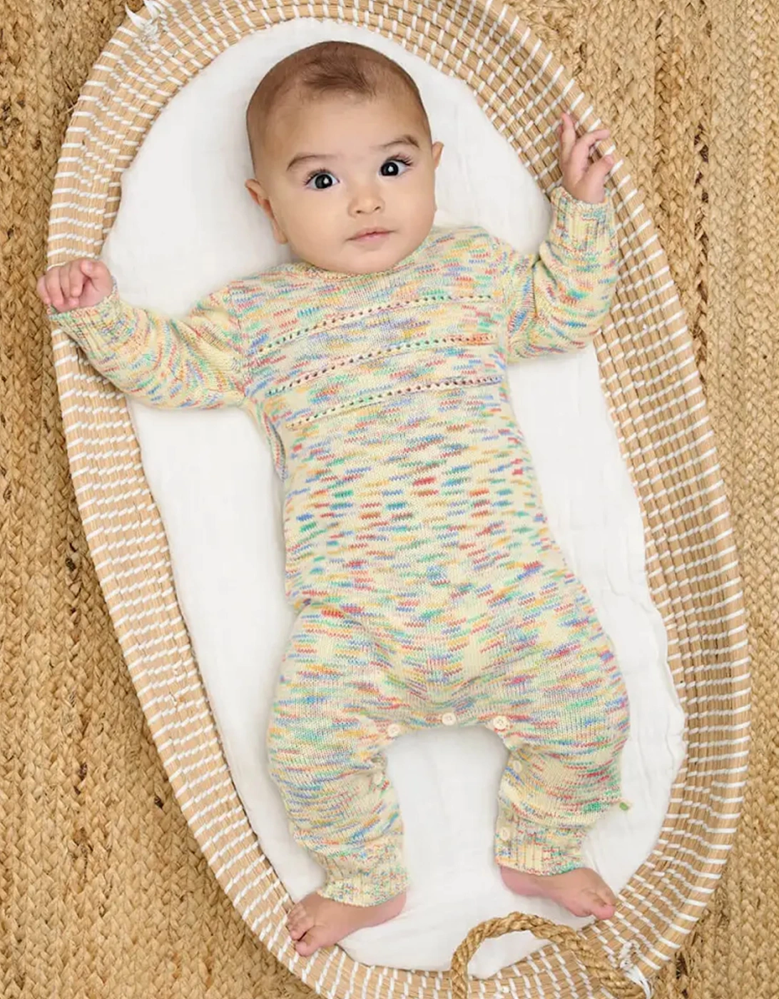 Mystic - Space Dye Knitted Baby Onesie