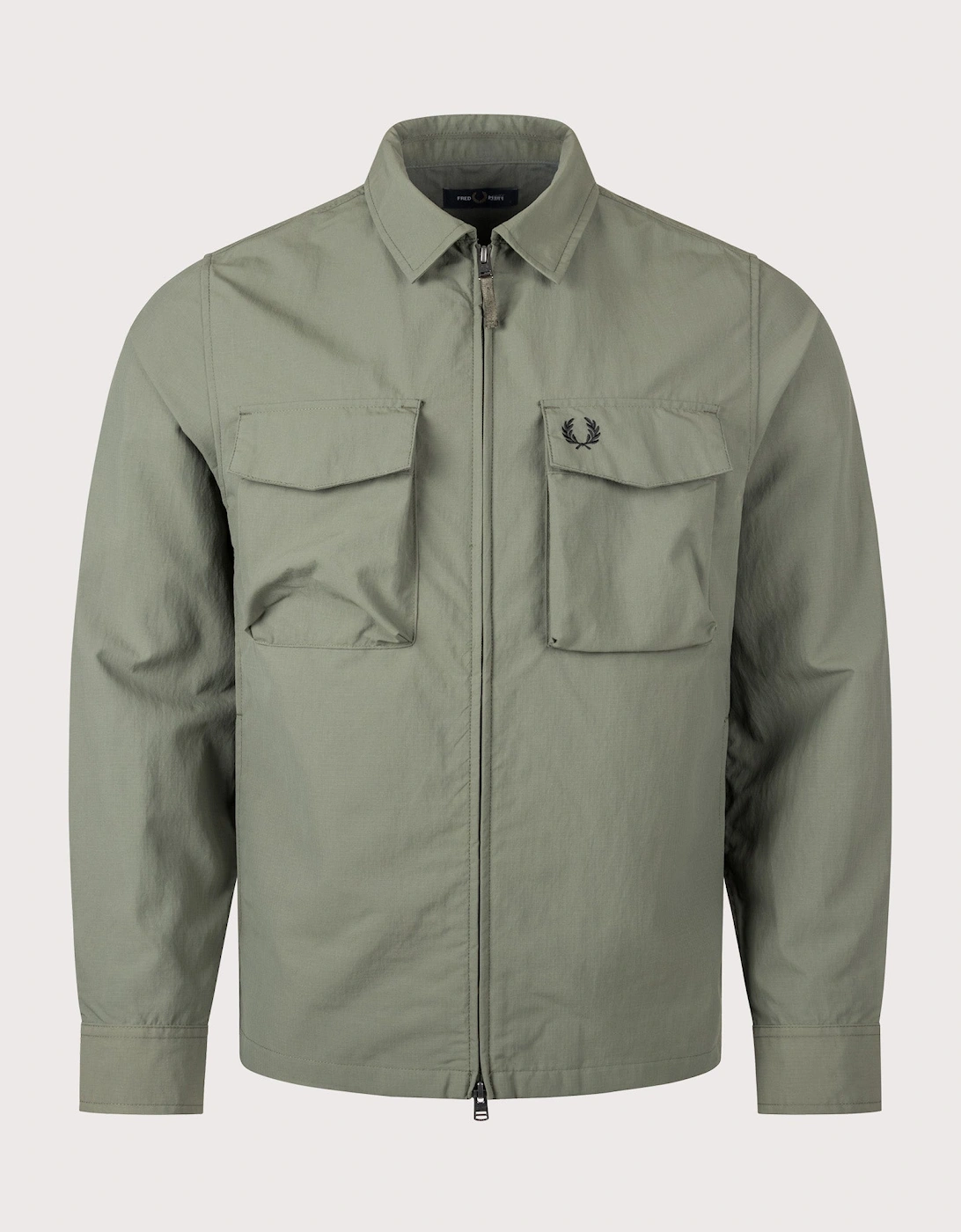Regular Fit Ripstop Pocket Overshirt, 4 of 3