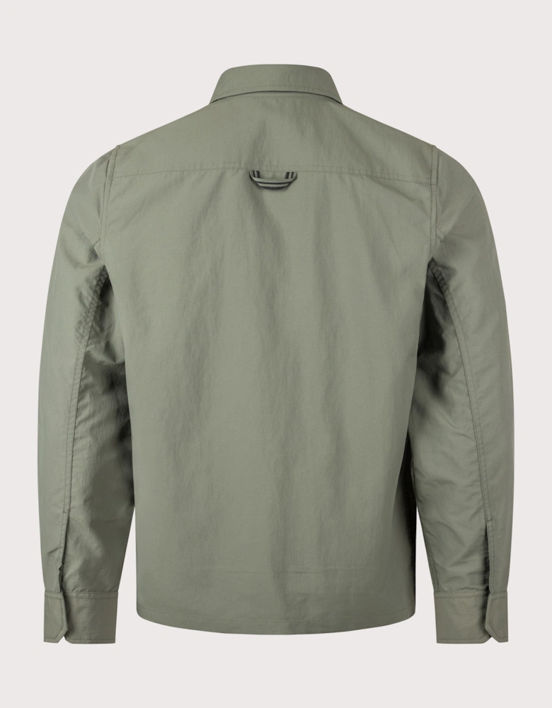 Regular Fit Ripstop Pocket Overshirt